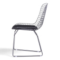 Tuoli \'Bertoia\' - Hopea/Harmaa