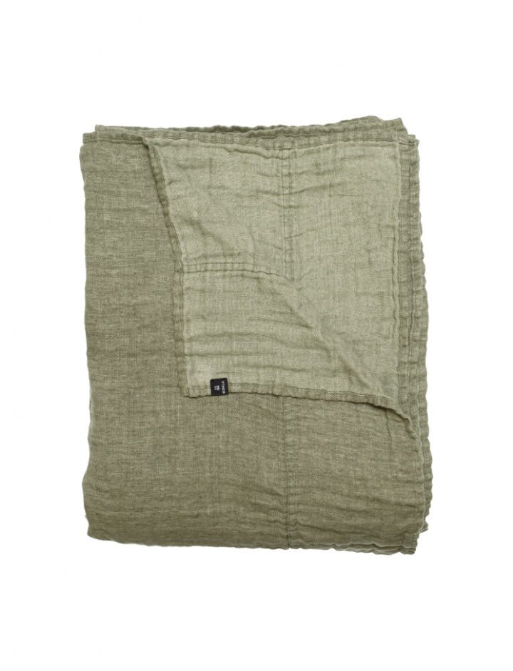 Peitto \'Hannelin\' 160x260 - Vihreä ryhmässä Sisustus / Kankaat / Peitto @ Reforma (Be23069-00610-1542)