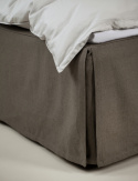 Sängynpäällinen \'Weeknight\' 120x220x42 - Tumma harmaa
