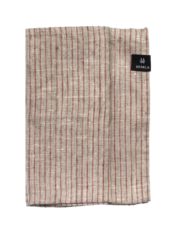Servetti \'Linus\' 45x45 - Punainen/Musta ryhmässä Sisustus / Kankaat @ Reforma (D14233-00048-1604)