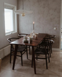 Ruokapöytä \'Nordisk\' 180x70cm - Pähkinä