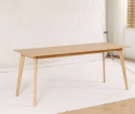 Ruokapöytä \'Nordisk\' 180x70cm - Tammi