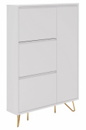 Kenkäteline \'Elle\' - Valkoinen/Kulta