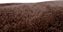 Pyöreä matto \'Aranga Super Soft\' - Tummanruskea