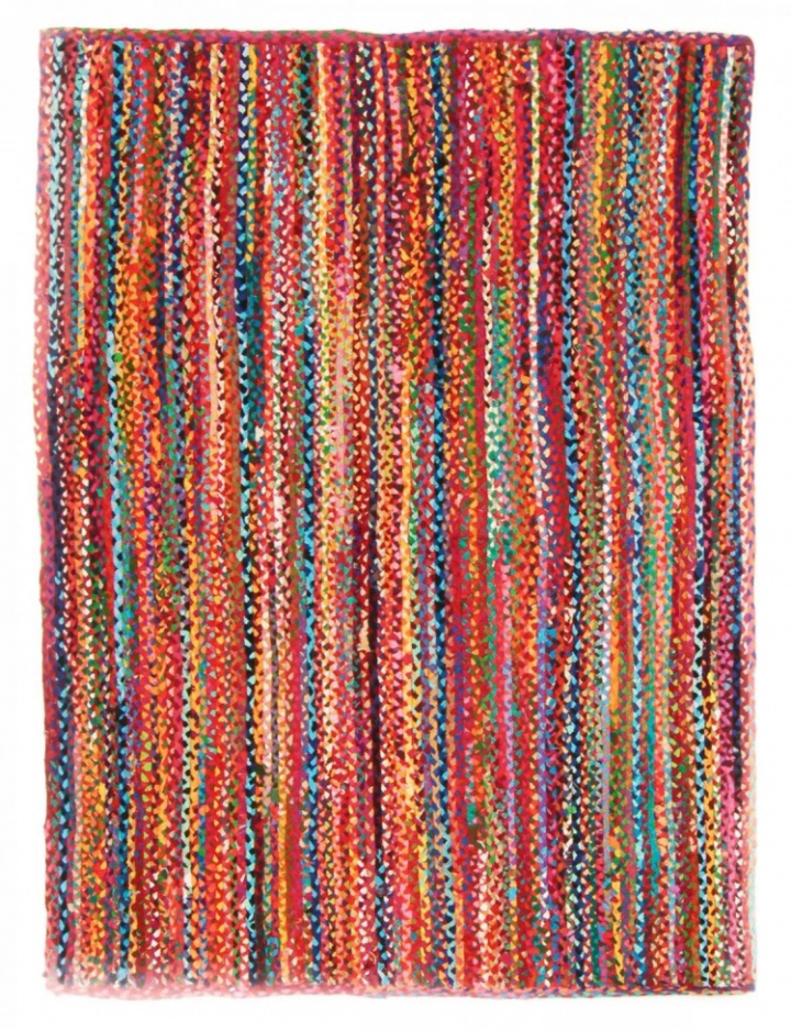 Räsymatto \'Flätan\' - Monivärinen ryhmässä Sisustus / Matot / Kudotut matot @ Reforma (H100062)