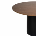 Ruokapöytä \'Rounded\' Pyöreä 120cm - Pähkinä