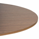 Ruokapöytä \'Rounded\' Pyöreä 120cm - Pähkinä