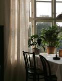 Verho \'Sunshine\' 140x250 - Vaalean luonnonväri