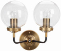 2-pakkaus Seinälampu \'Bright\' - Messinki