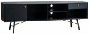 TV-taso \'Lux\' - Musta/Messinki