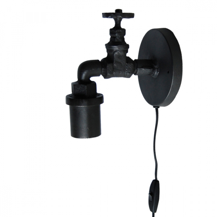 Seinälampu \'Albini\' - Rauta/Vintage ryhmässä Valaistus / Valaisimet / Seinävalaisimet @ Reforma (M08150)