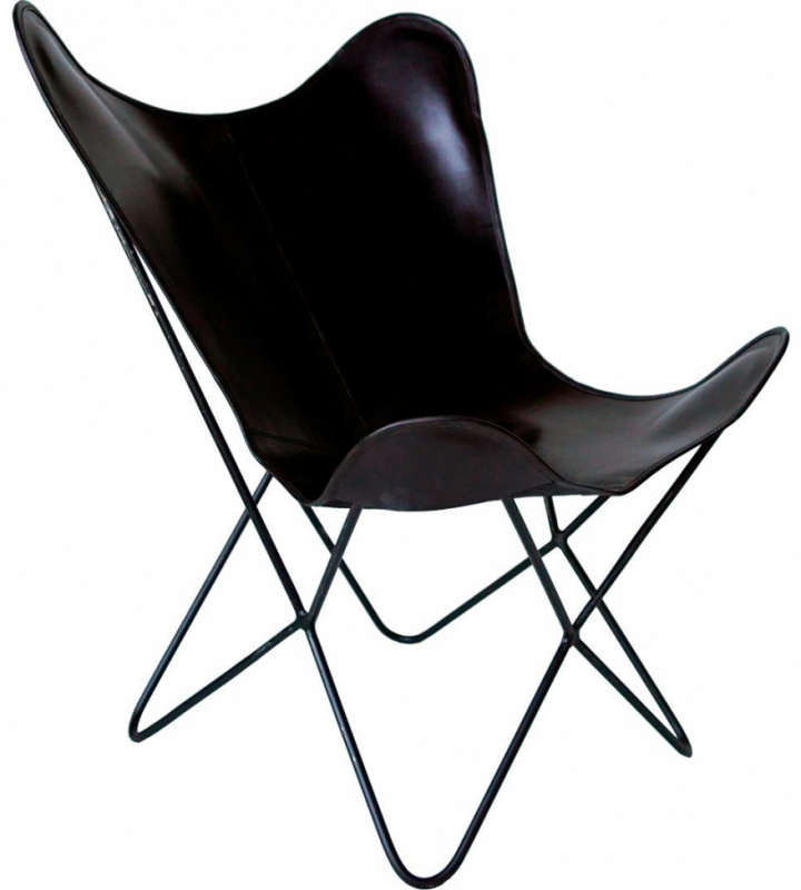 Vintage-lepotuoli - Musta ryhmässä Huonekalut / Istumakalusteet / Nojatuolit @ Reforma (MA0206)