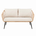 Puutarh sofa \'Sardinia\' - Luonnollinen/Beige
