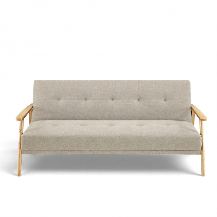 Vuodesohva \'Klippan\' - Beige ryhmässä Huonekalut / Sohvat / Vuodesohvat @ Reforma (MLM-502650-beige)