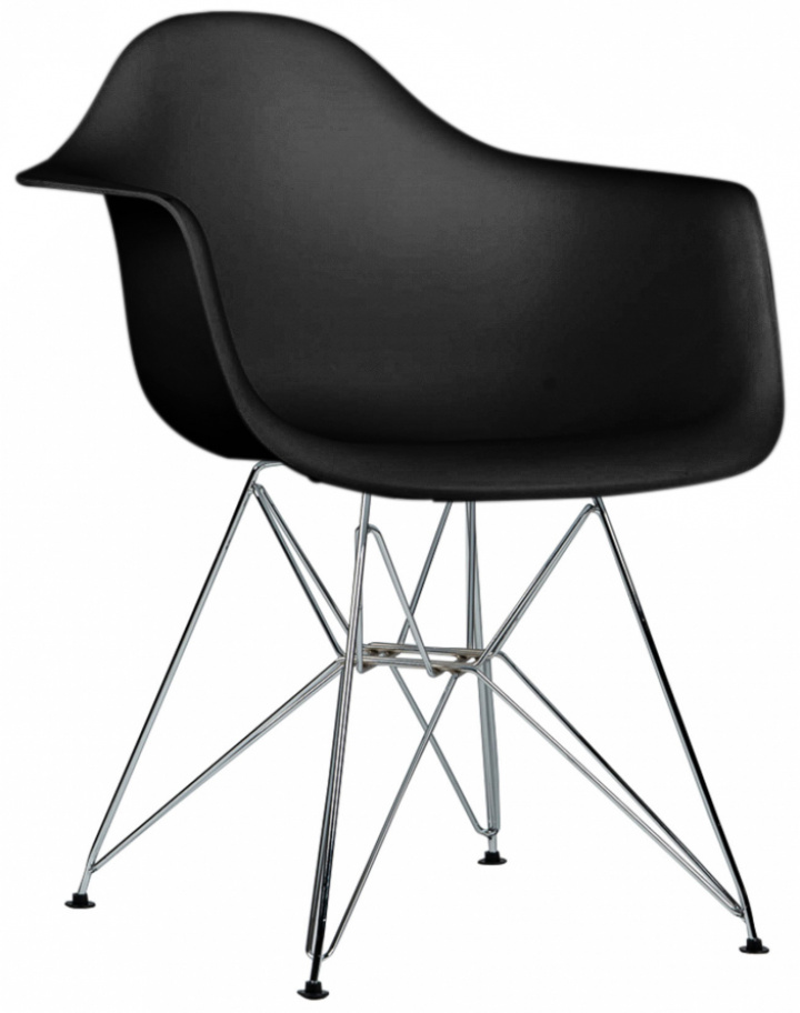 Tuoli \'Bjurholm\' - Musta teräsjalka ryhmässä Huonekalut / Istumakalusteet / Tuolit @ Reforma (PP-620-BLACK-steel)