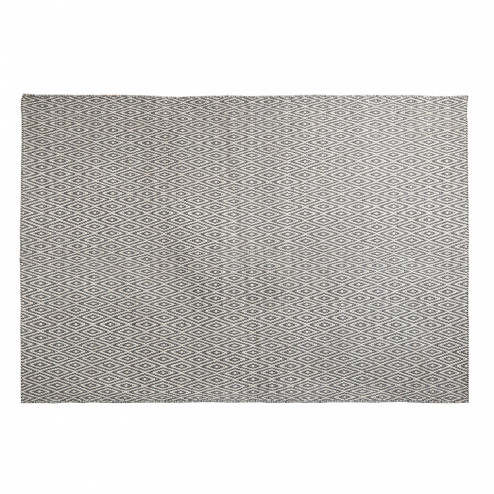 Matto \'Cozy Luxury\' 200x300cm - Harmaa/Valkoinen ryhmässä Sisustus / Matot / Kierrätetyt matot @ Reforma (Pet-Pattern-200x300)