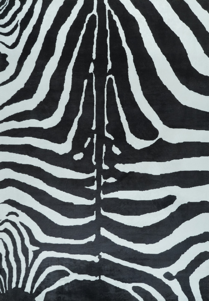 Matto \'Marovi\' - Musta/Valkoinen ryhmässä Sisustus / Matot @ Reforma (RG01-30)