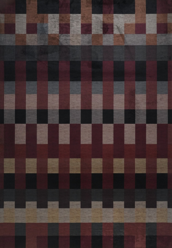 Matto \'Markelo\' - Punainen ryhmässä Sisustus / Matot @ Reforma (RG01-58)