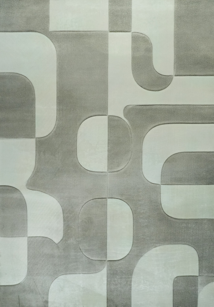 Matto \'Merano\' - Harmaa ryhmässä Sisustus / Matot @ Reforma (RG01-61)