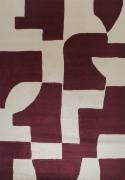 Matto \'Velenna\' 200x280 cm - Punainen/Beige