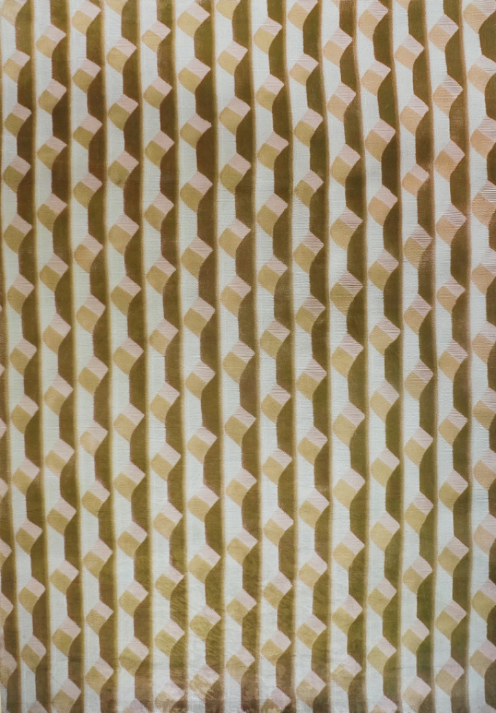 Matto \'Avendo\' 160x230 cm - Keltainen/Beige ryhmässä Sisustus / Matot @ Reforma (RG162)