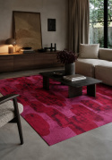 Matto \'Taliana\' 200x280cm - Vaaleanpunainen/Punainen