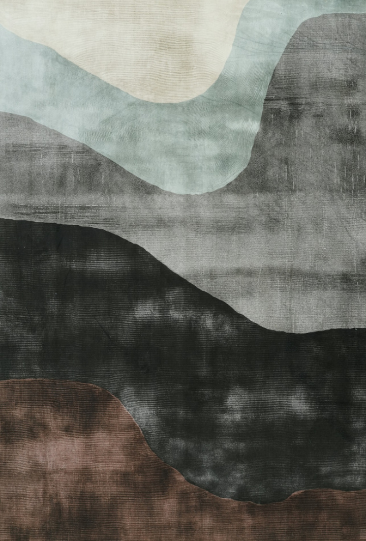 Matto \'Amavira\' 160x230 cm - Ruskea/Harmaa ryhmässä Matot @ Reforma (RG216)