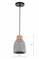 Kattovalaisin \'Mika\' - Puu/Cementti