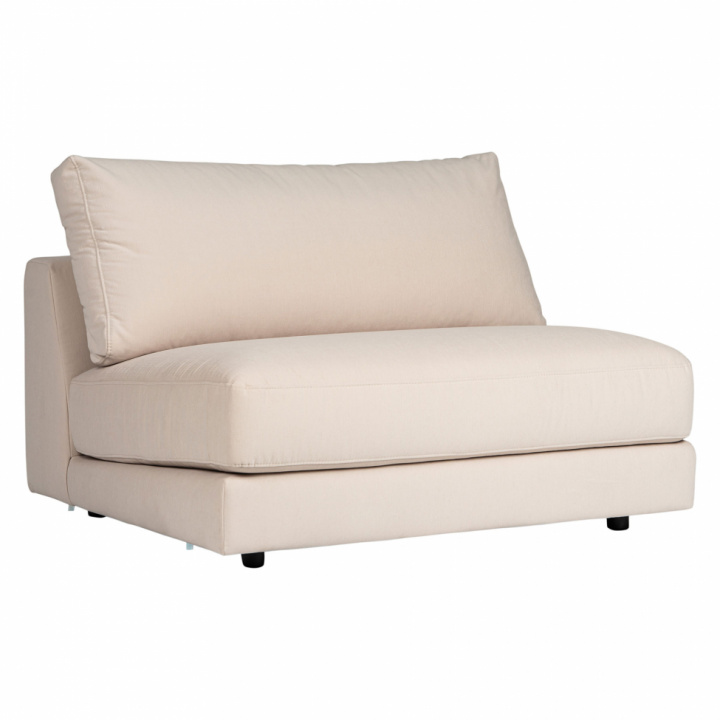 Moduuli \'Messina\' 118x110cm - Luonnonvalkoinen ryhmässä Huonekalut / Sohvat / Modulaariset sohvat @ Reforma (Rio-1-5-Fortis01)