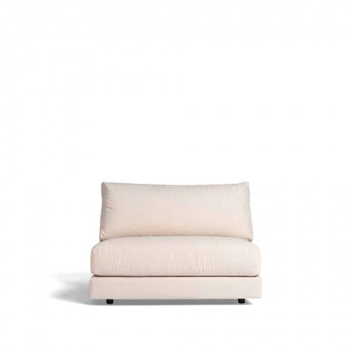 Moduuli \'Messina\' 118x110cm - Luonnonvalkoinen ryhmässä Huonekalut / Sohvat / Modulaariset sohvat @ Reforma (Rio-1-5-Fortis01)