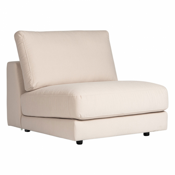 Moduuli \'Messina\' 93x110cm - Luonnonvalkoinen ryhmässä Huonekalut / Sohvat / Modulaariset sohvat @ Reforma (Rio-1-Fortis01)