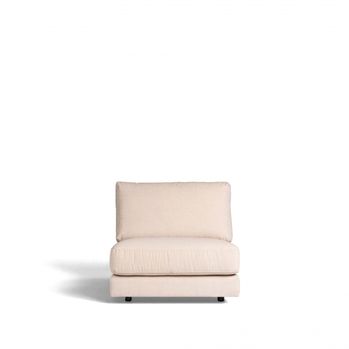 Moduuli \'Messina\' 93x110cm - Luonnonvalkoinen ryhmässä Huonekalut / Sohvat / Modulaariset sohvat @ Reforma (Rio-1-Fortis01)