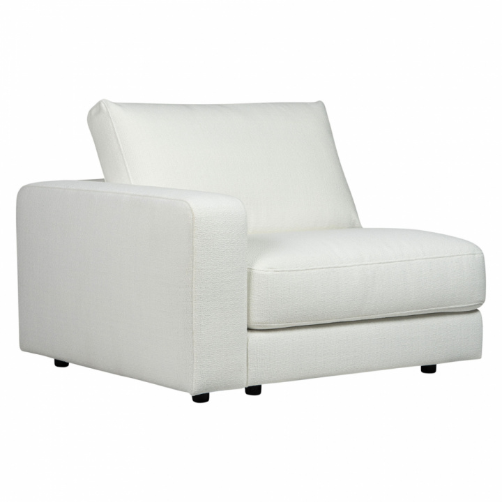 Moduuli \'Messina\' 104x110cm - Valkoinen ryhmässä Huonekalut / Sohvat / Modulaariset sohvat @ Reforma (Rio-1-left-Grace01)