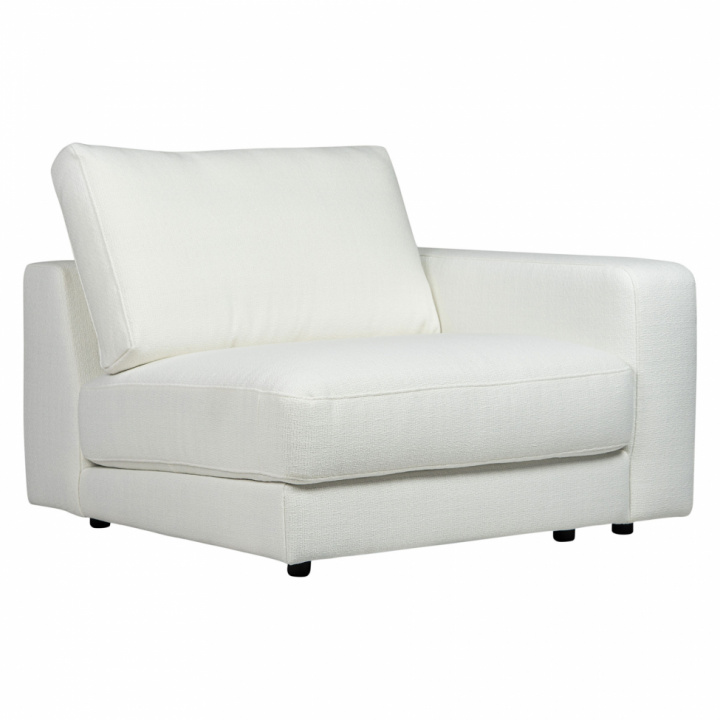 Moduuli \'Messina\' 104x110cm - Valkoinen ryhmässä Huonekalut / Sohvat / Modulaariset sohvat @ Reforma (Rio-1-rigth-Grace01)