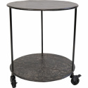 Sivupöytä \'Monaco\' Pyöreä 60cm- Platina