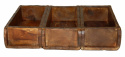 Laatikko Vintage 3 lokeroa - Puu