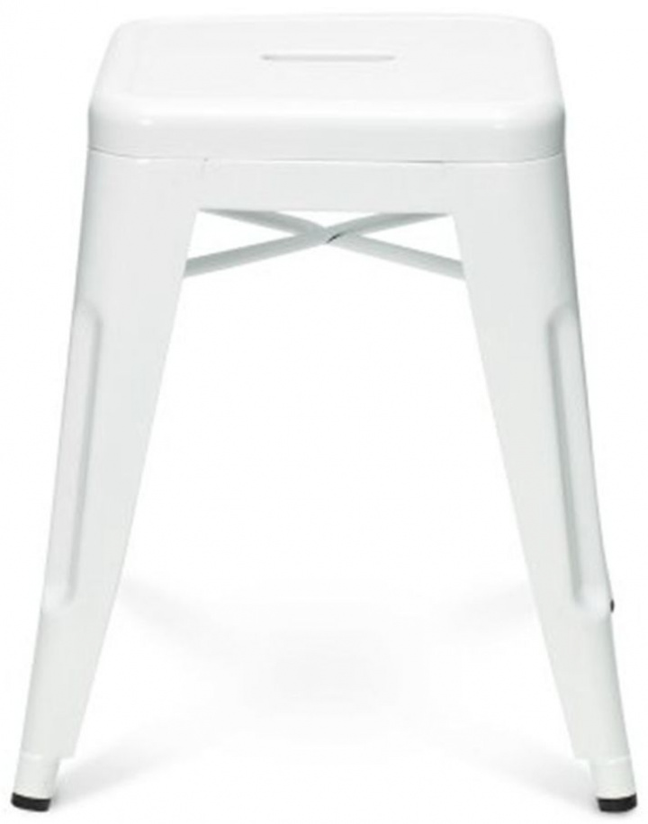 Jakkara \'Montmartre\' 45cm - Valkoinen ryhmässä Huonekalut / Istumakalusteet / Jakkarat @ Reforma (SM-1025F-white)