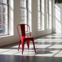 Tuoli \'Montmartre\' - Punainen lakattu
