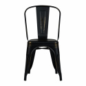 Tuoli \'Montmartre\' - Vintage musta