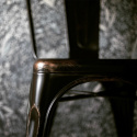 Tuoli \'Montmartre\' - Vintage musta