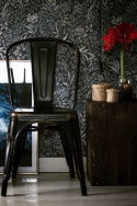 Tuoli \'Montmartre\' - Vintage musta