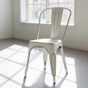 Tuoli \'Montmartre\' - Vintage valkoinen