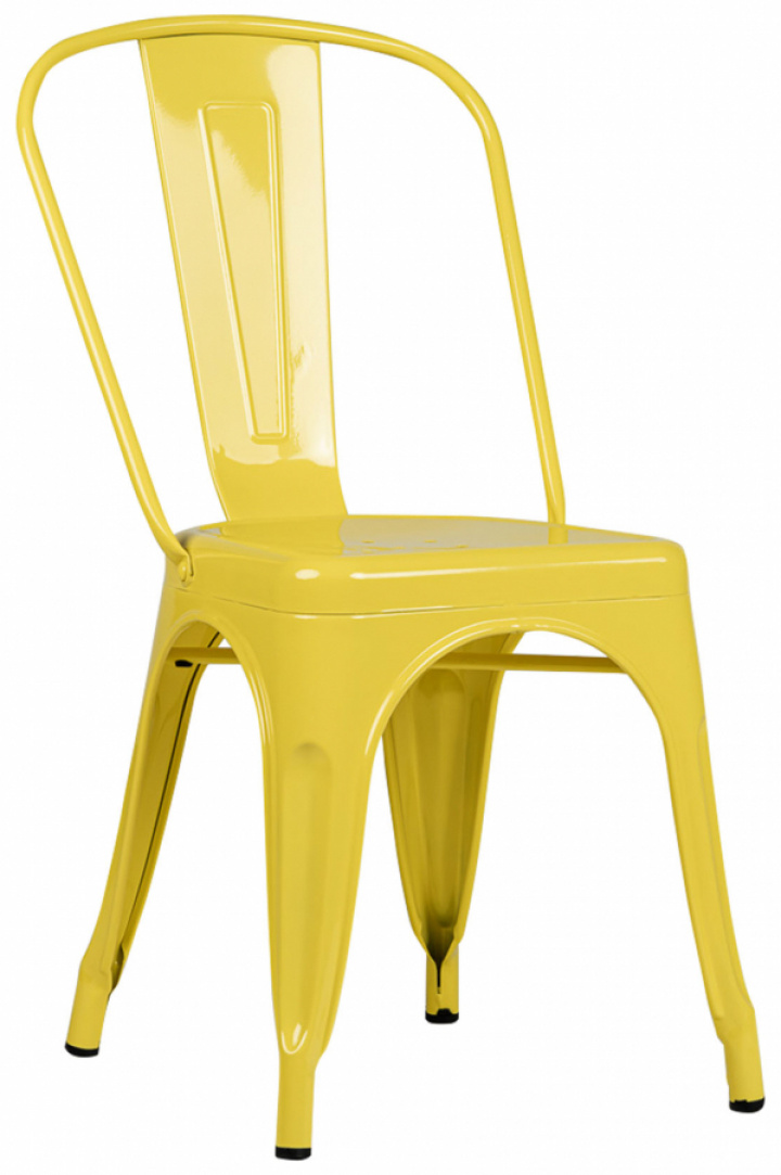 Tuoli \'Montmartre\' - Keltainen lakattu ryhmässä Huonekalut / Istumakalusteet / Tuolit @ Reforma (SM-1027C-yellow)