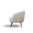 Tuoli \'Capri\' - Valkoinen/Boucl&eacute;