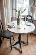 Ruokapöytä \'Långholmen\' Pyöreä 80cm - Vintage