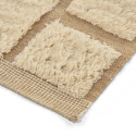 Ryijymatto \'Leknes Handwoven Wool\' - beige