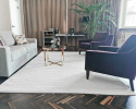 Villamatto \'Hamilton\' 240x240cm - Valkoinen