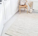 Villamatto \'Dhurry\' 70x300cm - Luonnonvärinen