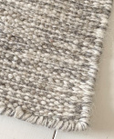Villamatto \'Dhurry\' 60x120cm - Harmaa