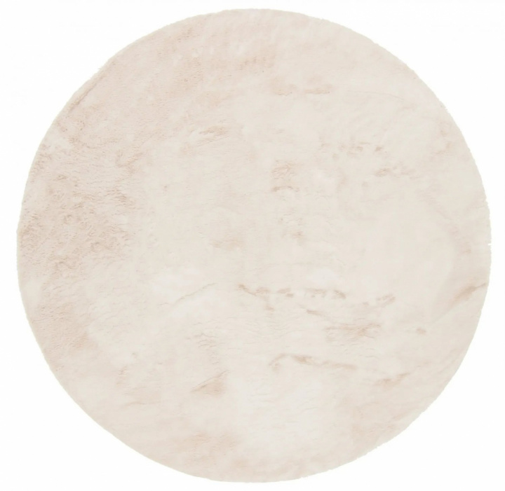 Pyöreä matto \'Arnaga Super Soft\' 160cm - Beige ryhmässä Sisustus / Matot / Matot @ Reforma (V10165188)